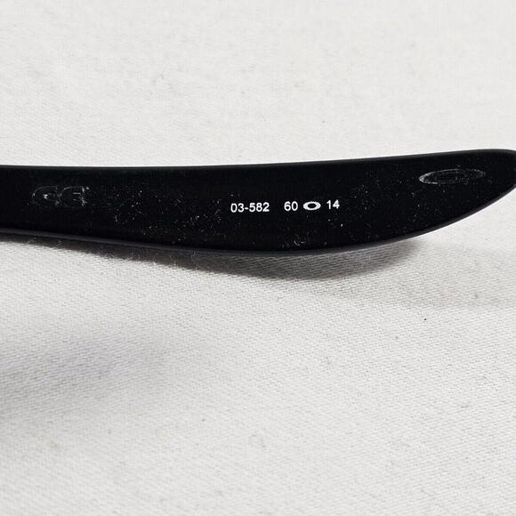 Oakley Speechless Polished Black Frame Smoke Lenses 60-14 - Picture 6 of 11